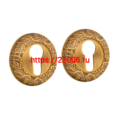 Накладка Fuaro (Фуаро) под цилиндр ET.R.SM58 (ET SM) AB-7 матовая бронза