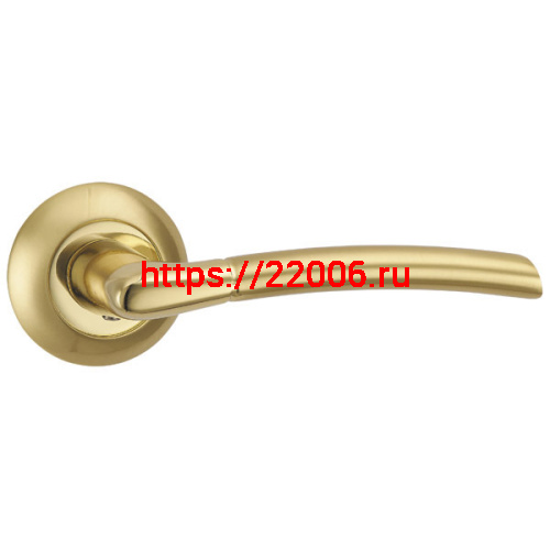 Ручка Punto (Пунто) раздельная R.TL54.ARDEA (ARDEA TL) SG/GP-4 матовое золото/золото