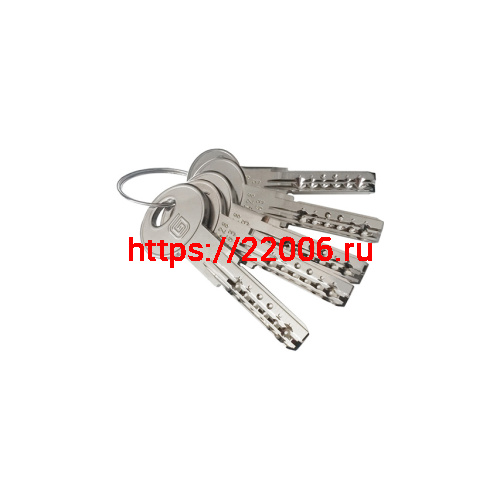 Цилиндровый Guardian (Гардиан) механизм GB 72 мм (36/36) Ni никель 5 кл. /128:4336/ фото 3