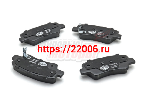 Колодки торм.зад.диск. Hyundai Solaris/Accent IV 10- , i40, Kia Rio III 11-SONATA NF 04- (TDB0802)