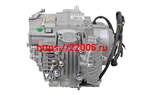 Двигатель 1P60FMJ-2 (YX150) нижний эл.стартер,масляное охлаждение(педальп/п,кикстартер,патрубок)