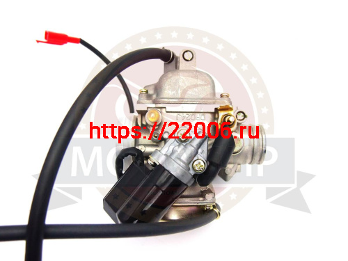 Карбюратор 4х такт. 157QMJ DINGO (d24мм D42мм) (c подогревом) FТ150 фото 2