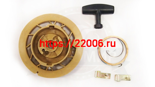 Ремкомплект стартера 168F (GX 160) (YT-GP-002370) ПОЛНЫЙ