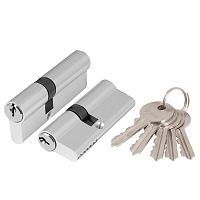 Цилиндровый Ajax (Аякс) механизм (AX100/90) AX1000Key90 (40+10+40) CP хром