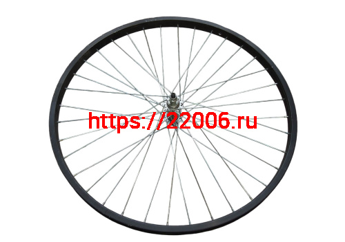 Обод Вело 26" передний, втулка (алюмин.) фото 3