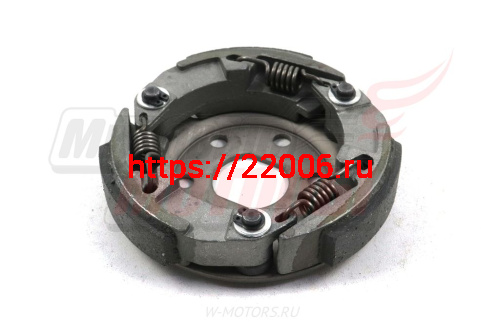 Муфта сцепления вариатора с колодками (4такт Futong 50cc) (без ведомого конуса) фото 2