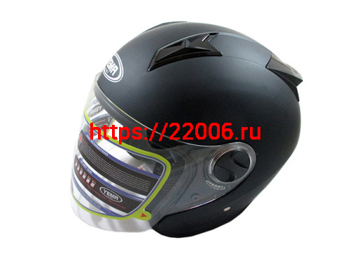 Мотошлем YM-616 черный матовый (М)