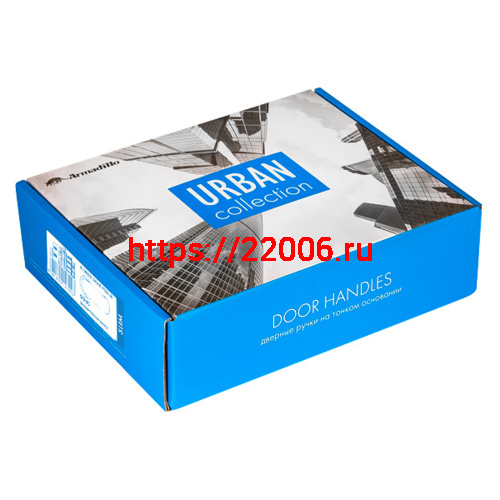 Ручка Armadillo (Армадилло) раздельная R.URS52.SOHO BL-26 черный фото 3