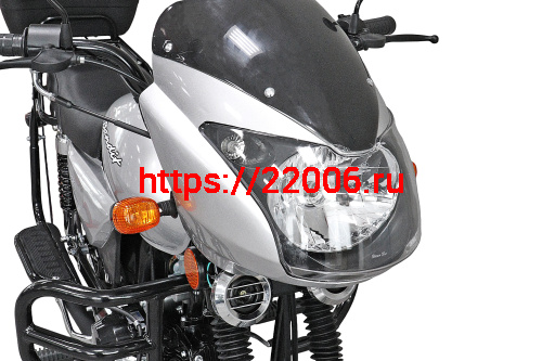 Мопед KT50 Alpha "Пегас" РЕСТАЙЛИНГ (Тюнинг) компл: ЛЮКС с обтекателем фары СИНИЙ фото 2