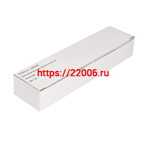 Шпингалет Fuaro (Фуаро) автоматический RIGEL-AUTO-set/171 12x12х80 мм (ход 18,75 мм, шток 200 мм) для мет.дверей фото 3