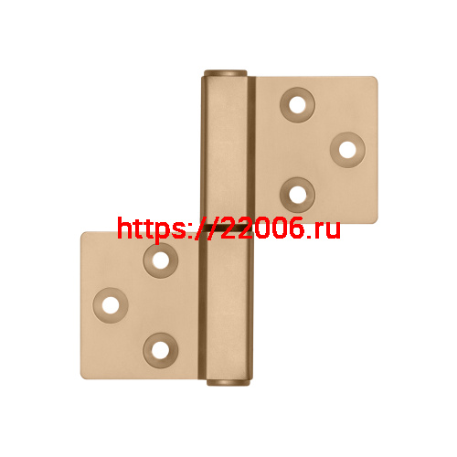 Петля Armadillo (Армадилло) универсальная флажковая FL.IN3800.US FSG флорентийское золото фото 4