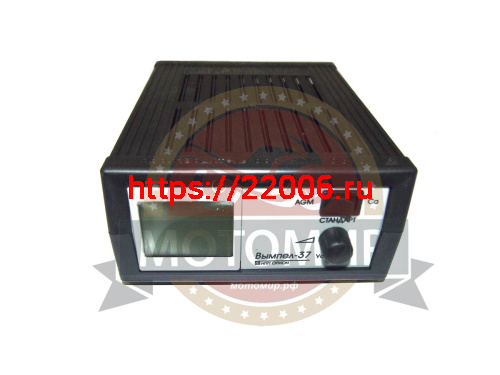 Зарядное устройство Вымпел-37 (ЖК, 0,8-20А, 12В, в автоматическом и предпусковом режимах)