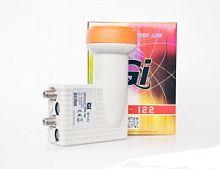 GI-122 Конвертор  Circular TWIN LNB Supreme 0.2db (НТВ+ ТРИКОЛОР)