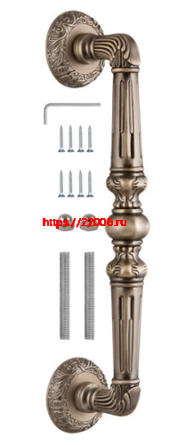 Ручка-скоба Fuaro (Фуаро) PULL.SM250.PALAZZO MAB-6 (PALAZZO PULL SM) темная бронза фото 3