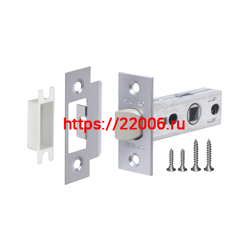 Защелка Fuaro (Фуаро) врезная PLASTP12-45-25 SSC сатинированный хром