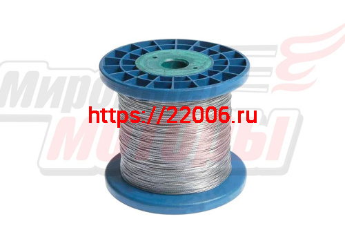 Трос стальной 2мм (бухта 200м.) 1шт.