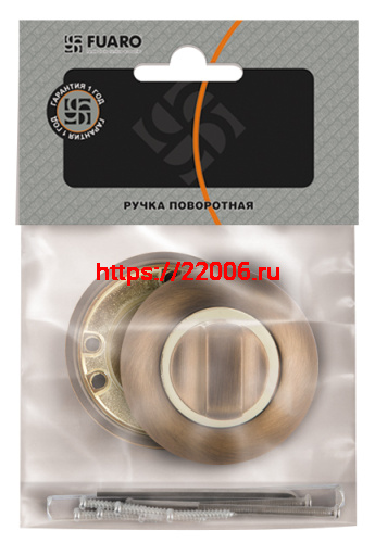 Ручка Fuaro (Фуаро) поворотная BK6.R.RM54 (BK6 RM) CP-8 хром фото 2