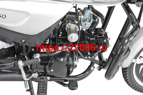 Мопед KT50 Alpha "Пегас" РЕСТАЙЛИНГ (Тюнинг) компл: ЛЮКС с обтекателем фары СИНИЙ фото 4