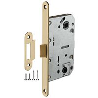 Защелка Ajax (Аякс) врезная PLASTLP96WC-50 SSG сатин.золото