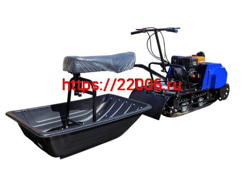 Мотобуксировщик компактный ЛИДЕР-СИГМА-1S, 10 л.с. с модулем "ТЯГАЧ" ВАРИАТОР TAV2-40 фото 5