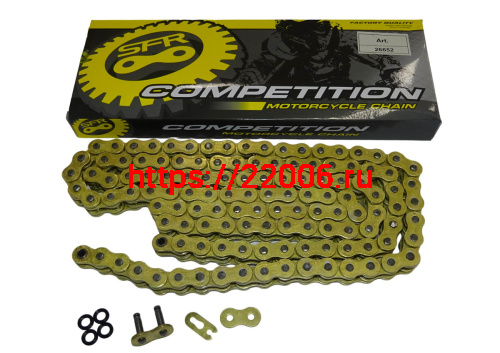 Цепь SFR (520Н-Х) SFR -126 зв. приводная усиленная с сальником Х-типа