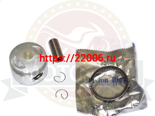 Поршень 39,00 мм 4 такт.скутер 139QMB (GY6) 50cc (кольца, палец d13мм, стопор. кольца)
