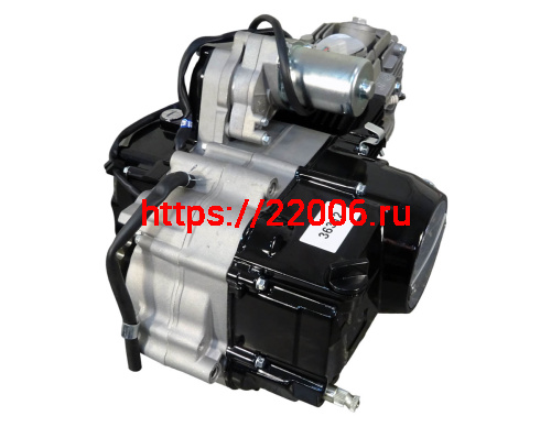 Двигатель 4т. 125 см3 (С125) АЛЬФА 4МКПП по кругу, педаль Юп  ВАНЧАНГ (марк 49) фото 2