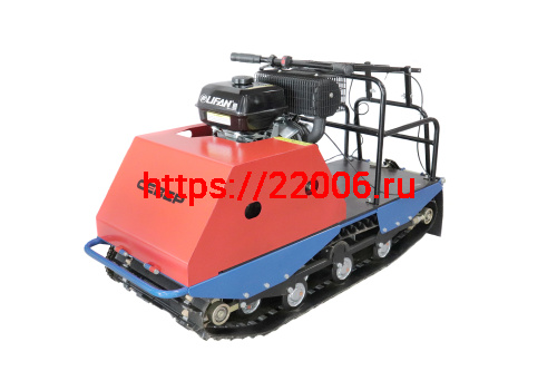 Мотобуксировщик 17 л.с. Север-ЭФ (3 тел.) дв. HEMEN эл./зап., вариатор "Сафари", катковая подв., Фара, комплектация без аккумулятора