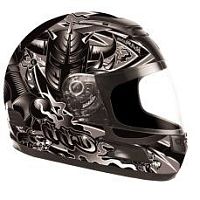 Мотошлем THH TS-31Y black/grey (M)