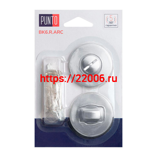 Ручка Punto (Пунто) поворотная BK6.R.ARC.R52 (BK6 ARC) SSC-16 сатин.хром фото 2