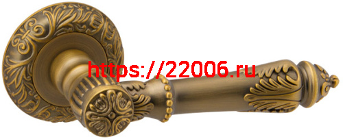 Ручка Fuaro (Фуаро) раздельная R.SM58.IMPERIA (IMPERIA SM) AB-7 матовая бронза