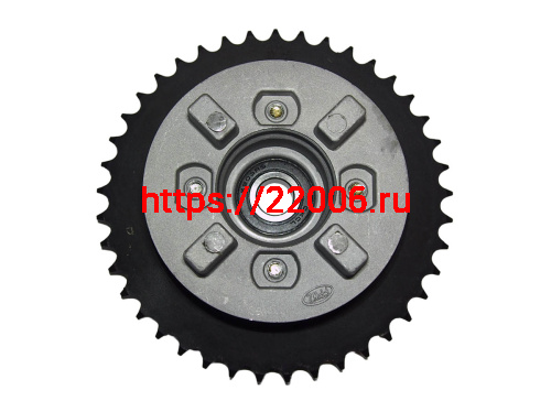 Звезда 41 зуб. (428) (d54mm - 4 x 49mm) цепи, задняя Альфа в сборе с основанием фото 3