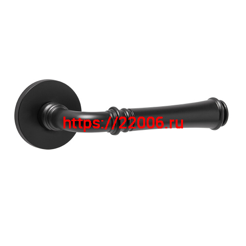 Ручка Punto (Пунто) раздельная R.ARC.R52.SORENTO BL-24 черный ТРОСИК