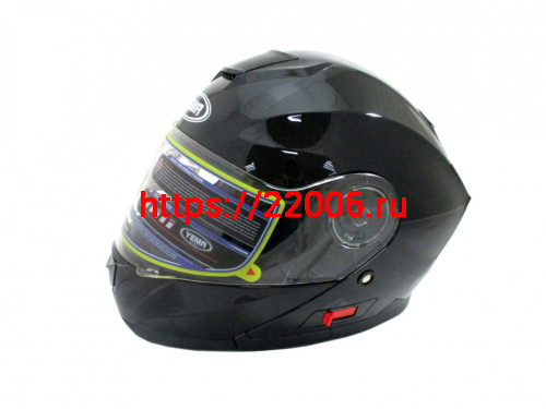 Мотошлем YM-926 черный (XS)