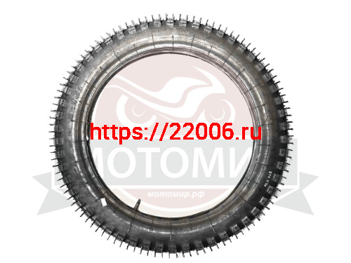 Покрышка  ПетроШина 19" Л-131, 3.25-19 (90/100-19) с камерой, Иж "Травянка"