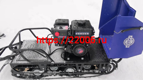Мотобуксировщик компактный ЛИДЕР-ДЕЛЬТА-R, 8,0 л.с. (без лыжного модуля, 2 тележка), пр-во Ижтехмаш фото 4