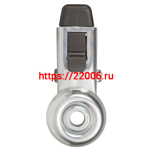 Опора Ajax (Аякс) колесная со стопором WL/B-50R/40 kg (brake) резина, под винт М8 фото 3