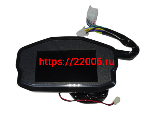 Щиток приборов HIRO 250 в сборе с основанием (T2BH020100A00100+T2BH020104A00100) (Старого образца )