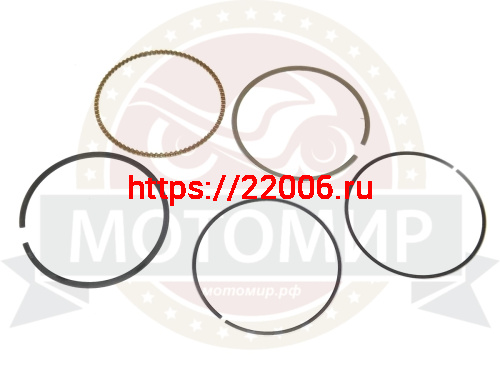 Кольца поршневые 4х такт. 55,00 мм CB400 (на 1 поршень)