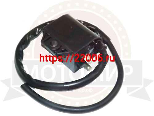 Катушка зажигания скутер  50 см3  АD50 (FT50QT-4, -10, -18) (2 конт.) (НАБОР)