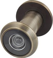 Глазок Armadillo (Армадилло) дверной, пластиковая оптика DV1, 16/35х60 AB Бронза