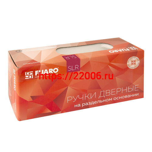 Ручка Fuaro (Фуаро) раздельная R.SLR52.PRIDE GM оружейная сталь фото 2