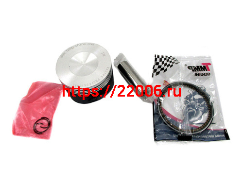 Поршень в сборе двигателя 139FMB 110сс 52.4мм стандартный р-13 тефлон TMMP