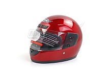 Шлем CONCORD XZF03 красный глянцевый ОДНОЦВЕТНЫЙ "S,M,L,XL,XXL" (интеграл)