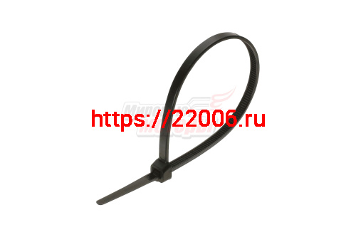 Хомут нейлоновый 3,6*200 мм черный (уп=100 шт.)
