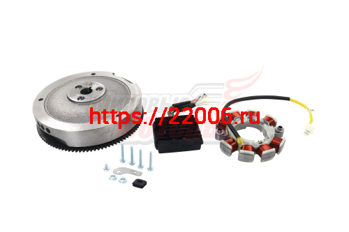 Комплект электрооб. 192FD 11A 132Вт (для ЭЛЕКТРО стартера, с венцом),(ОРИГИНАЛ, "LIFAN")