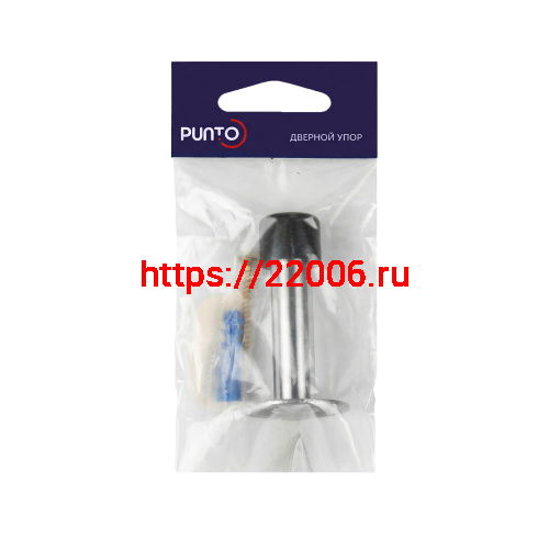 Упор Punto (Пунто) дверной настенный DFIX/W85 INOX фото 3