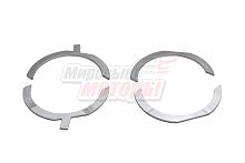 Полукольца коленвала упорные 4 штуки WP7, МАЗ 5340 (610800010018)