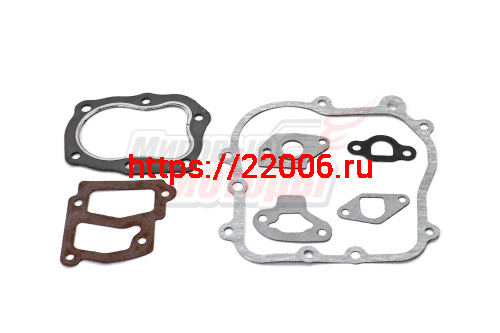 Набор прокладок 152FMH D52,4 (ниж. эл./стартер) (110 см3, под левую крышку на 4 винта крепления)