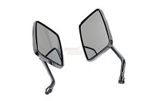 Зеркала (004) квадр. хром крепление по центру (в уп. 50 пар)